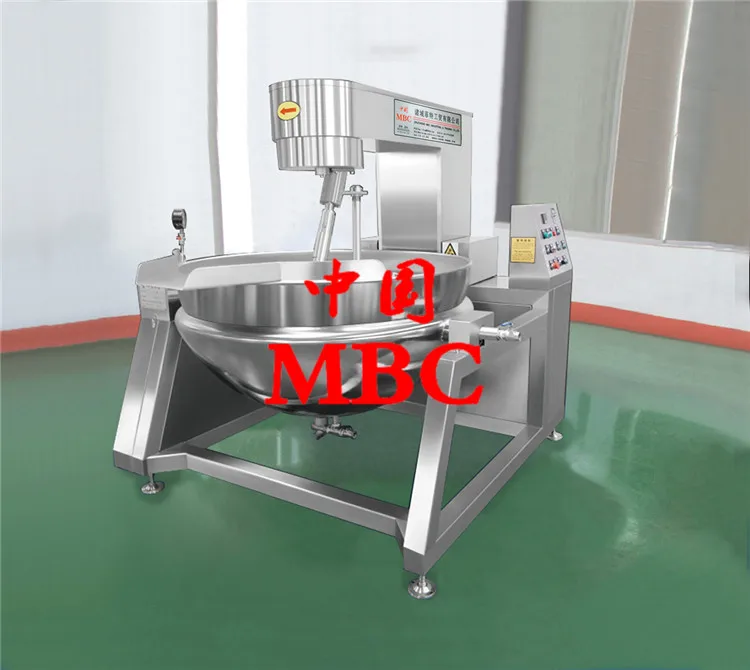Jam Making Machine / Strawberry Jam Cooking Pot / Jacketed Kettle For