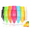 Sports Water Bottle Multi Color Plastic Bottle Fruit Lemon Drinking Bottle No Minimum