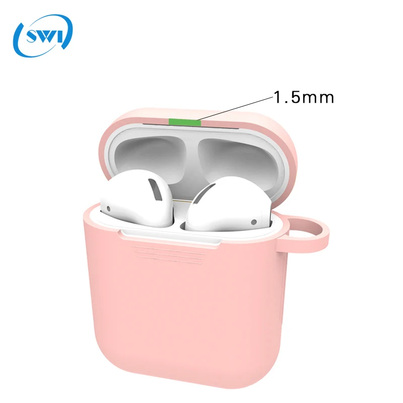 

Retail packaging Shockproof Charging Protective Silicone Case For Airpod