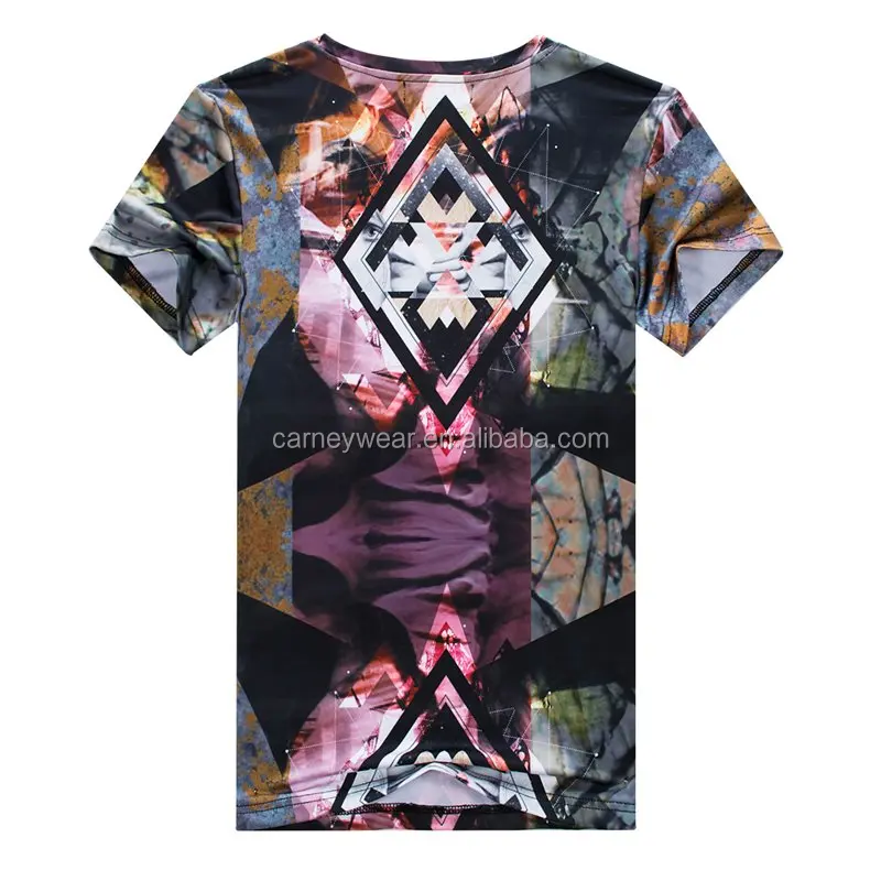 

wholesale custom all over sublimation mens printing t-shirt