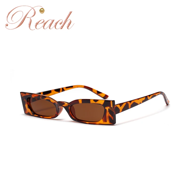 

New Arrival Fashionable Small Rectangle Frame Unisex Sun Glasses, Colors