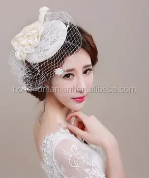 Fashion Elegant Flower Hats Fascinators Bridal Hair Accessory