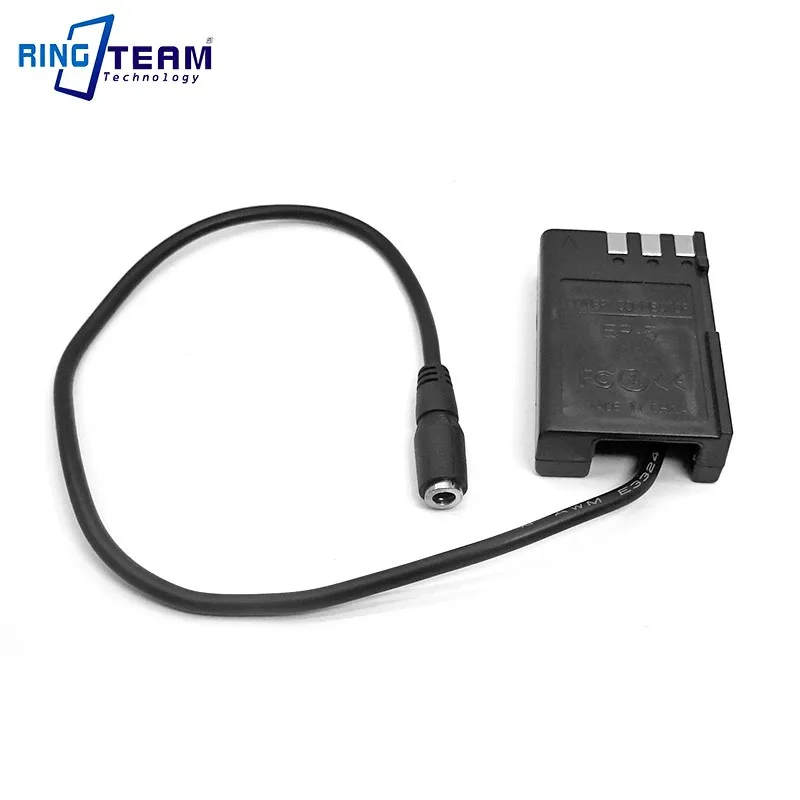 For Nikon D40 D40X D60 D3000 D5000 Digital Cameras EP5 EP-5 DC Coupler EN-EL9 Dummy Battery 4.0*1.7mm Connector factory