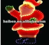 LED motif santa light-santa model