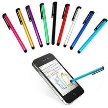 Touch Screen Stylus Pen Pro Fine Point Capacitive Pen Metal Tubes For iPhone Tablet PC Handwriting Free Shipping