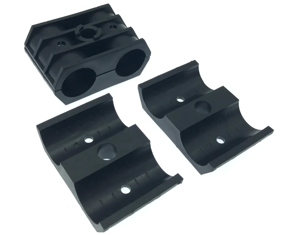 Coaxial Feeder Cable Support Block Fiber Optical Cable and Power Cable ...