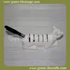 Ceramic animal card and pen holder