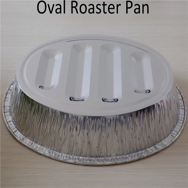 Disposable Aluminum Foil Turkey Trays Oblong Foil Bbq Grill Pan Buy