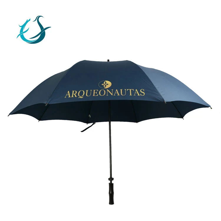 

Custom High Quality Black Fiberglass Shaft 30 Inches Golf Umbrella, Customized color