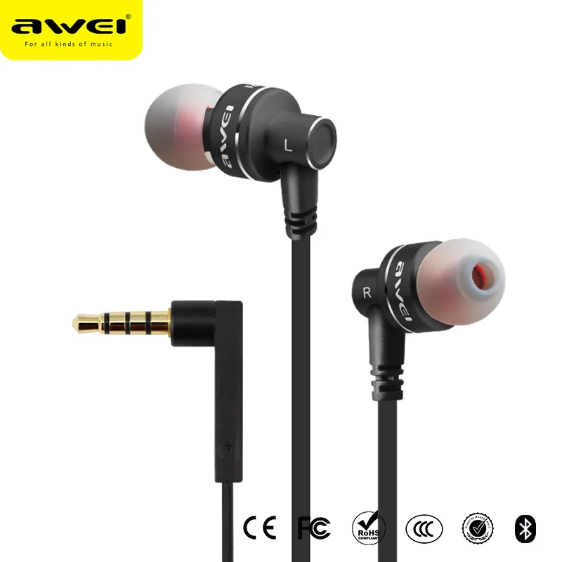 

Consumer Electronics 2017 3.5MM Jack Cheap Earphone For Mobile Phones, Black/ rose gold/ luxury gold/ iron gray