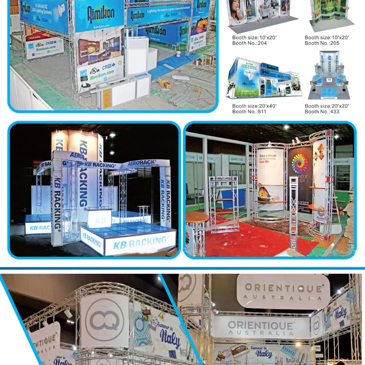 portable exhibition booth display