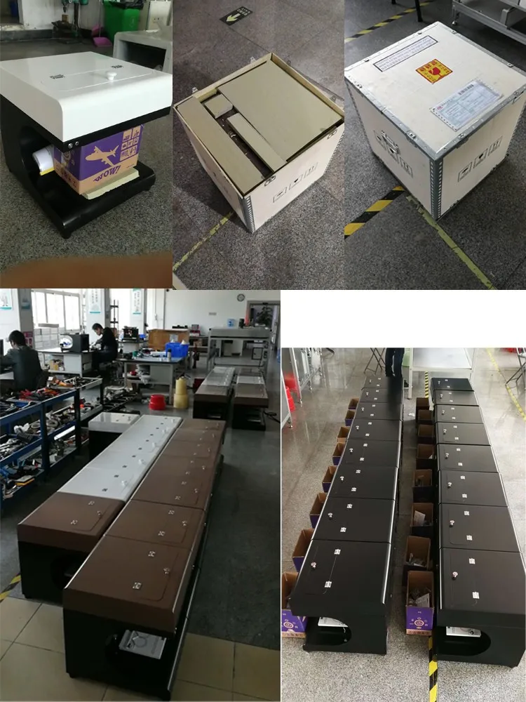 packing and delivery of coffee printer