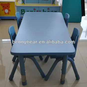 adjustable height children's table and chairs