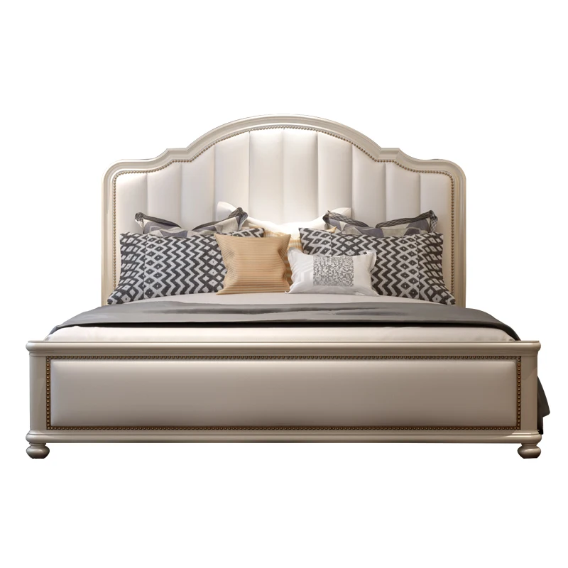 High Back Bed With Drawers Panel Headboard Bed Design Furniture Solid