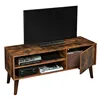 VASAGLE latest design home living room furniture unique antique rustic vintage industrial wooden cabinet tv stand
