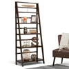 wooden library two doors clear oak shelf bookcase on wall