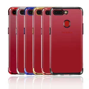 Electroplating Shining Ultra Thin TPU Phone Case OPPO