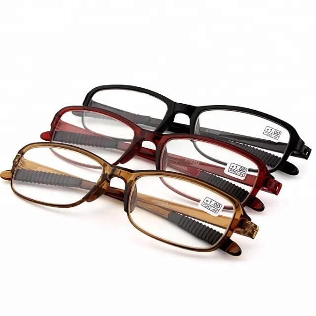 

TR90 Cheap Reading Glasses Women Men Unisex Eyeglasses Quality Glasses +1.00 +1.50 +2.00 +2.50 +3.00 +3.50 +4.00 UV400 glasses, Black,brown,red