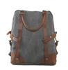 Custom Canvas Unisex Girls Backpacks School Bags for Teenager