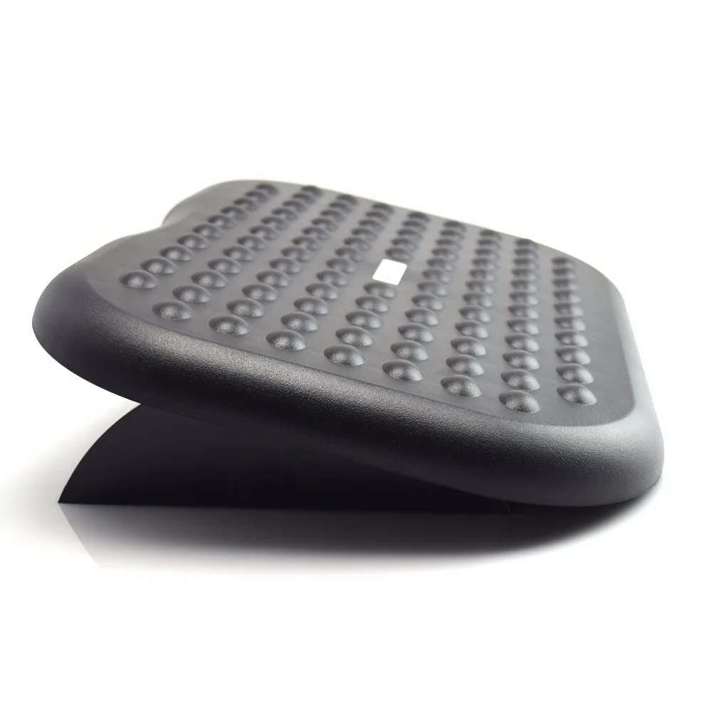 
Factory direct portable angle adjustable plastic office footrest 