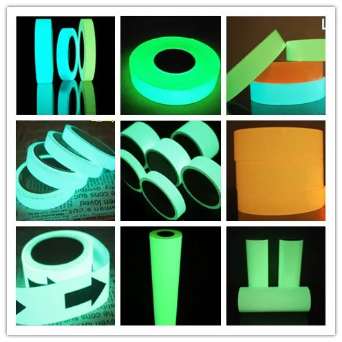 Night Glow Pvc Cuttable Printable Self-adhesive Rigid Photoluminescent ...