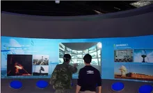 easy install 42 4 points window interactive touch foil for shop window