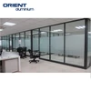 customized aluminium office partition glass wall profile