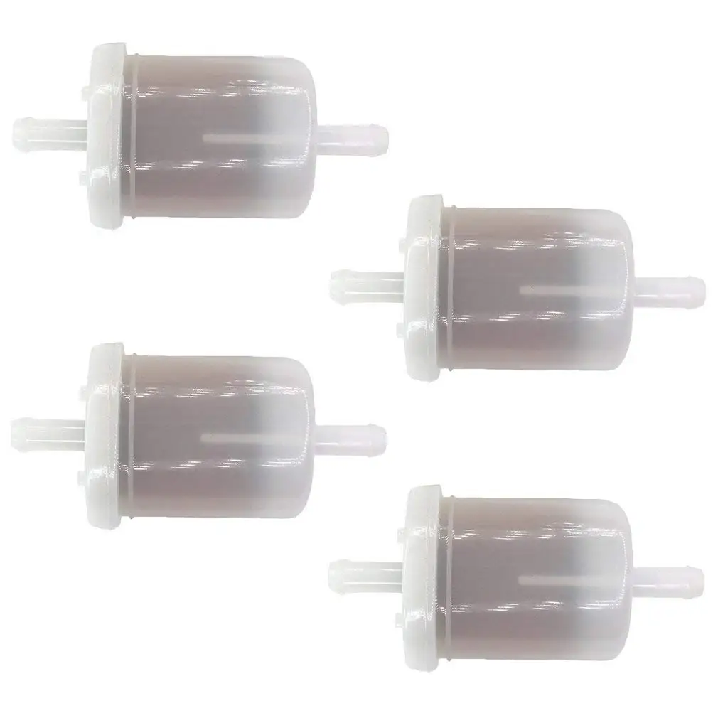 Get Quotations · AISEN Pack Of 4 5/16" Clear Plastic In-Line Fuel Filter For