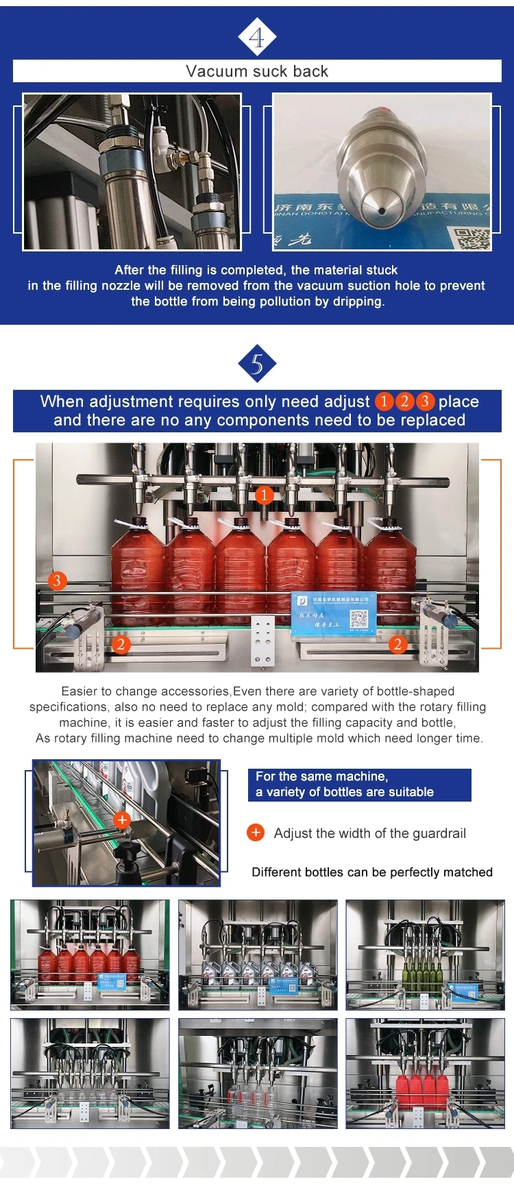 Automatic Gear/lubricant/motor/lube/engine Oil Bottle Filling Oil