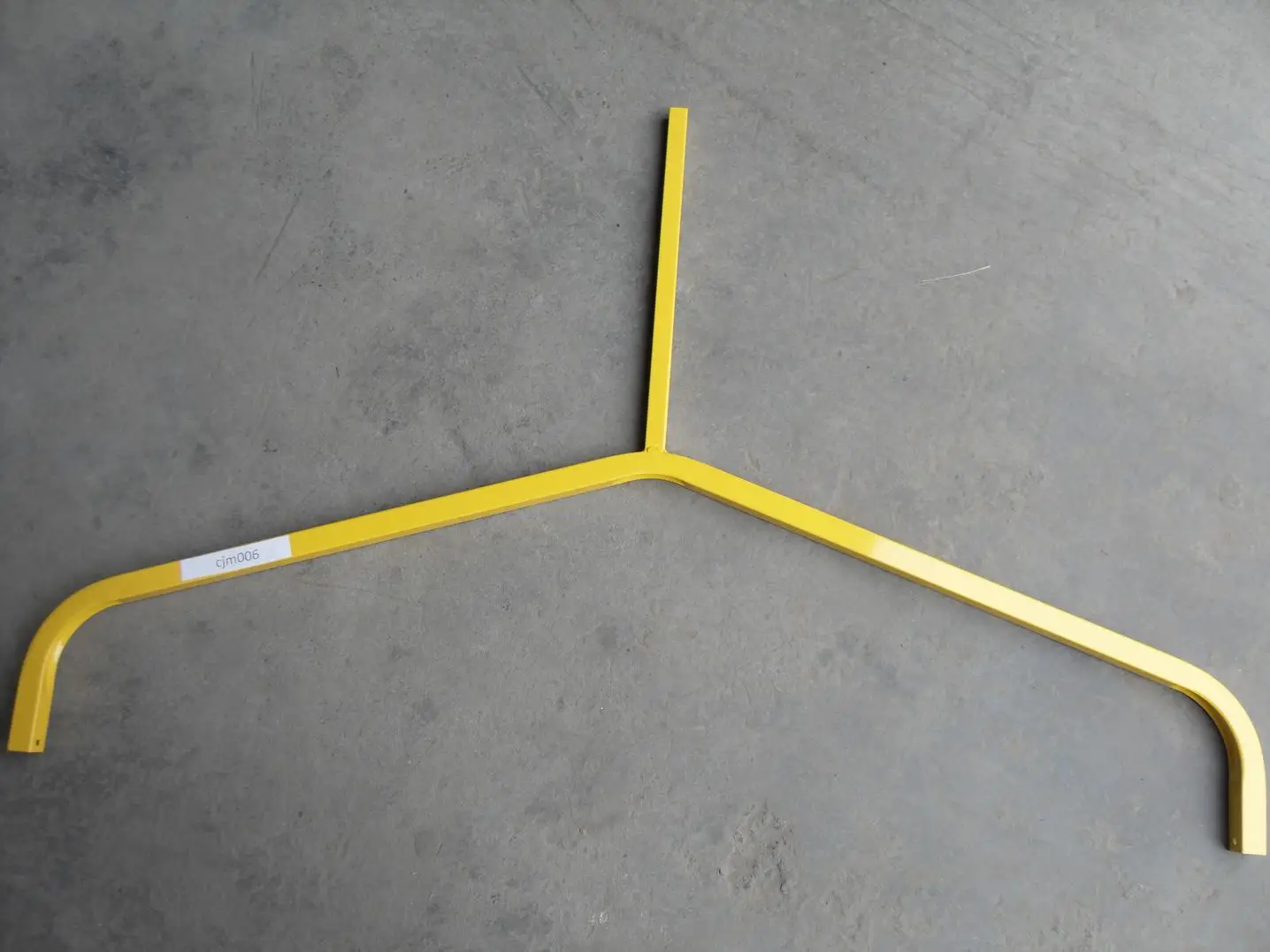 Yellow Powder Coated Temporary Sign Leg Box Edge Sign Stand Buy