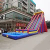 10 m high blow up giant inflatable pool slide for adults with pool made of 0.55mm pvc tarpaulin from Sino Inflatables
