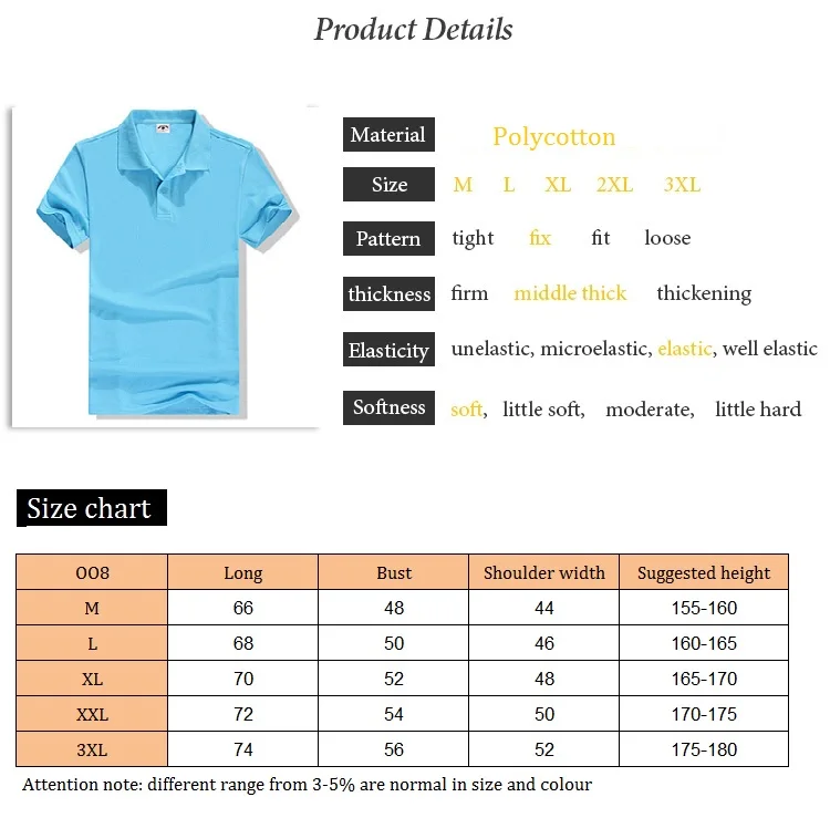 Competitive Price OEM service polo t shirt green