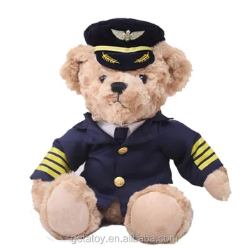 aviator teddy bear