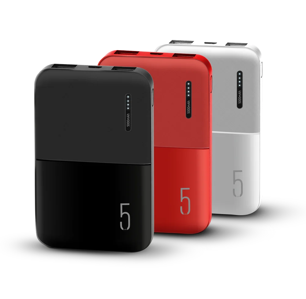 2019 new arrivals portable mini power bank 5000mah with competitive price wireless power bank 2019