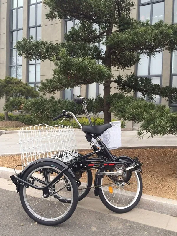 folding 3 wheel bike