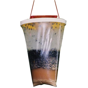 Image of Home Garden Outdoor Disposable Hanging bait Fly Control Bags Flying insect Catcher Trap