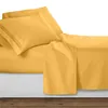 King California King Attached Waterbed Sheets 100% Brushed Microfiber Solid Set