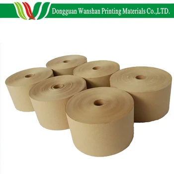 white craft paper roll