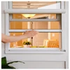 Professional retractable household mosquito netting aluminum roller screen window