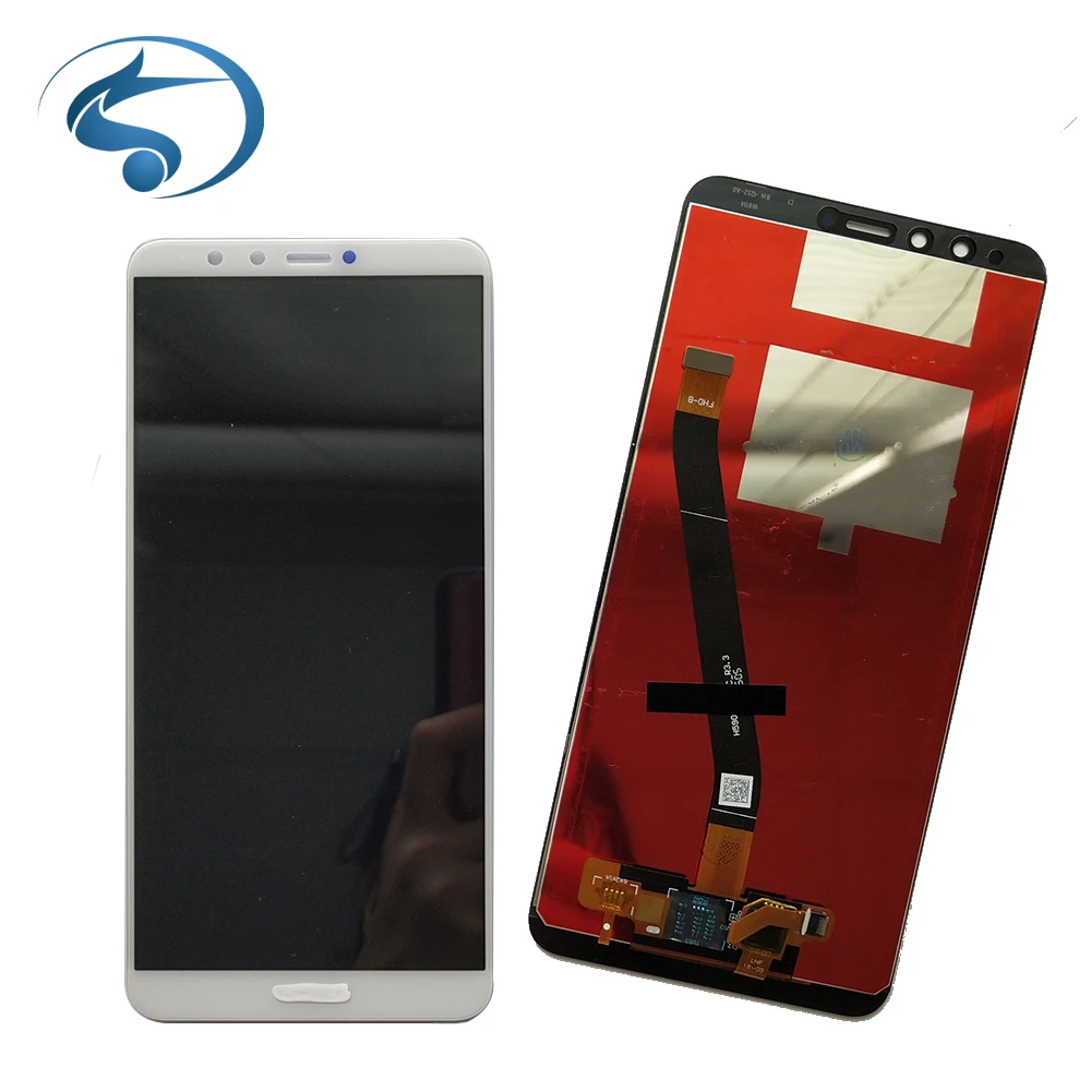 

Repair parts mobile phone lcd display for huawei y9 2018 / y9 2019 lcd display screen replacement, Black white gold
