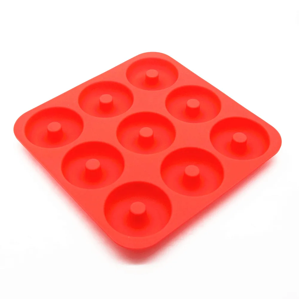 

9 cup BPA Free Silicone Donut Baking Pan,Non-Stick Donut Mold, Pantone color