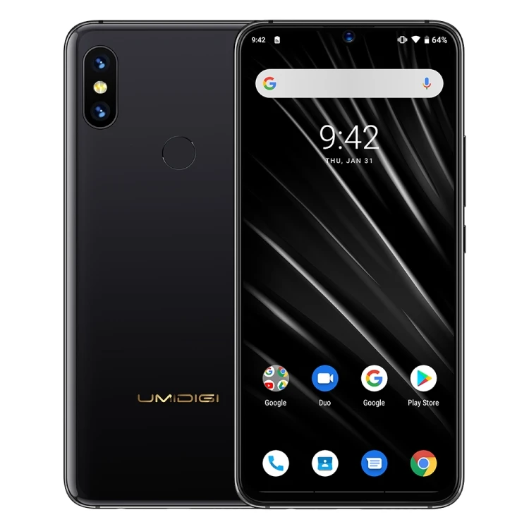 

UMIDIGI S3 Pro Mobile Phone, 6.3 inch Android 9.0 48MP Camera Global Dual 4G 6GB+128GB Dual Back Cameras 5150mAh Battery Face ID