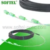 [SOFTEL] Single mode 4 core butterfly patch cable | FTTH drop cable patch cord