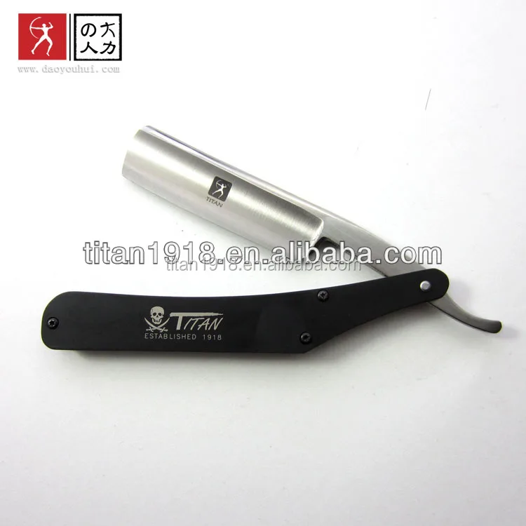 

Titan razor shaving razor straight razor sharp already steel handle