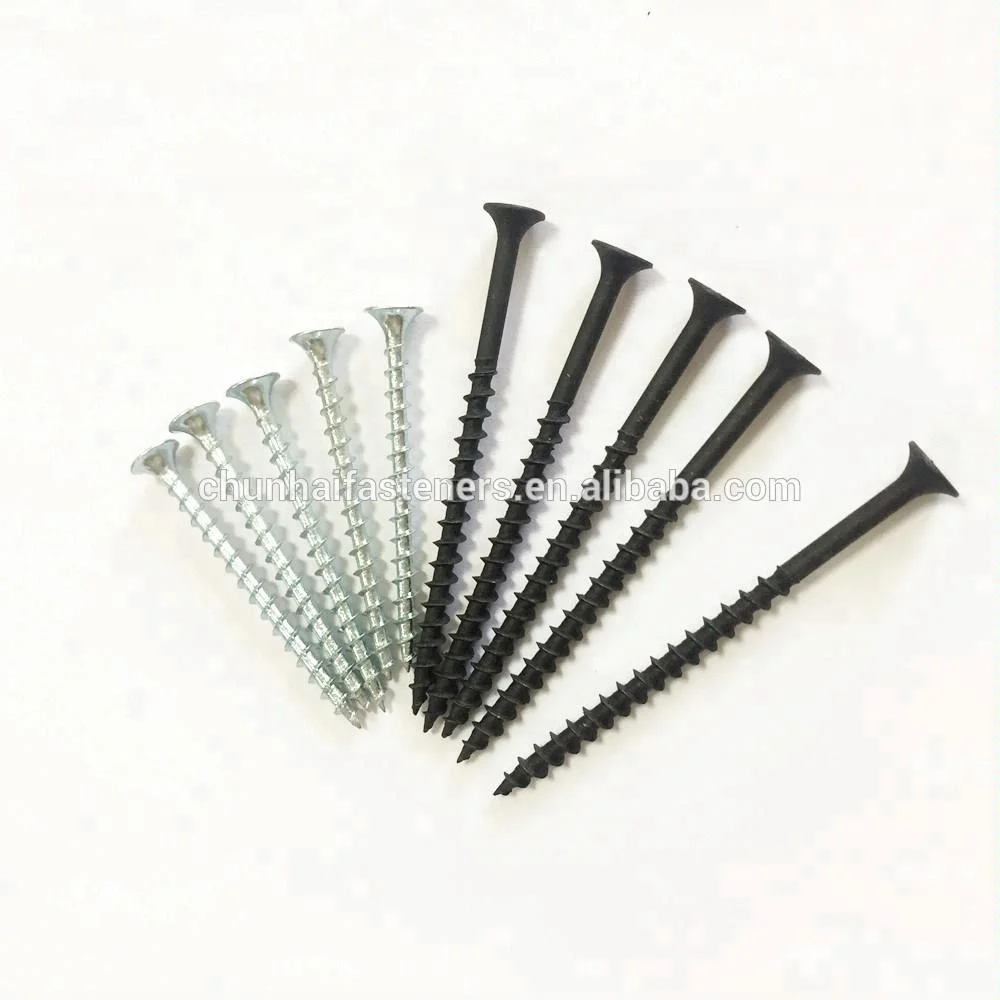 
galvanized 6x1 drywall screw gypsum screw black phosphate tornillos 