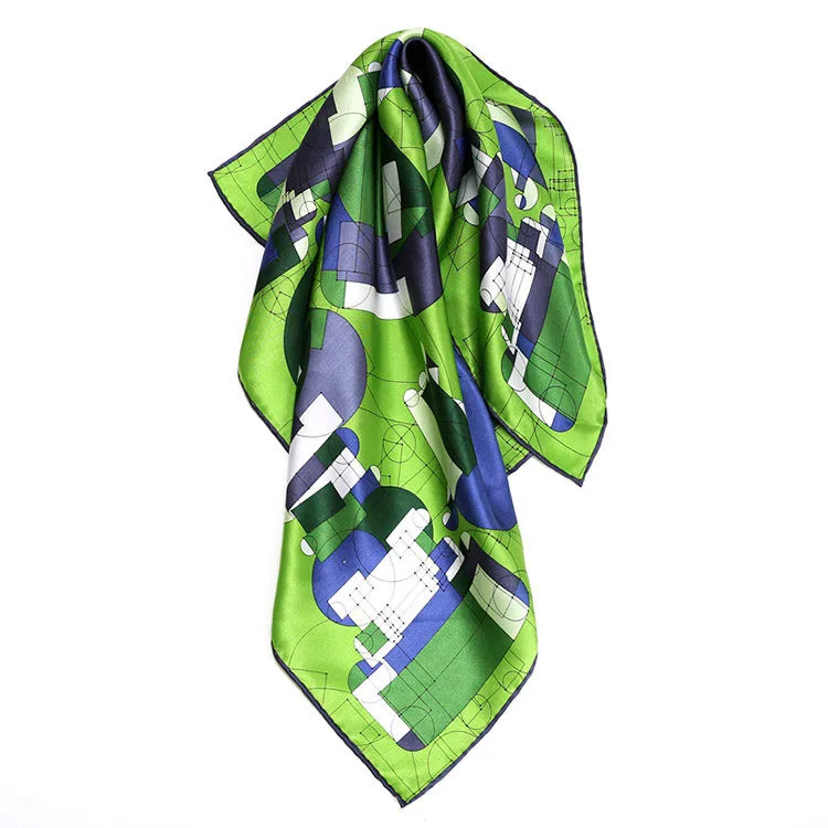 Huiyi Top Quality Low Price Silk Satin Scarf Wholesale China Suppliers Head Scarf