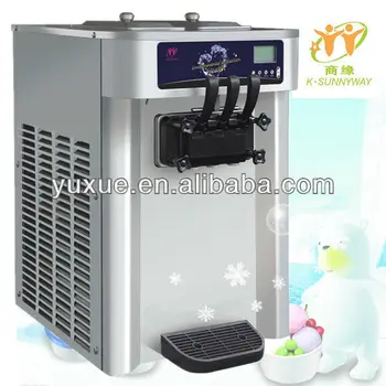 Italian Frozen Yogurt Ice Cream Machine Counter Top Powerful Buy