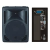15 inch plastic professional audio speaker with power