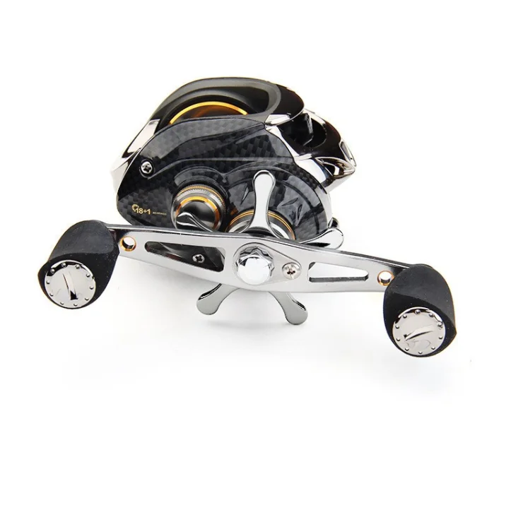 

HIGH END DAIW retractable bait casting reel with ball bearing 18+1BB lure fishing reel, Black