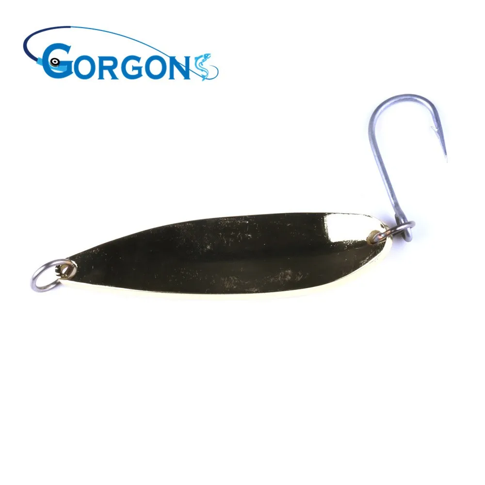 160mm 180g Huge Gold Color Sea Fishing Spoon Lures Large And Big Fishing Spoon